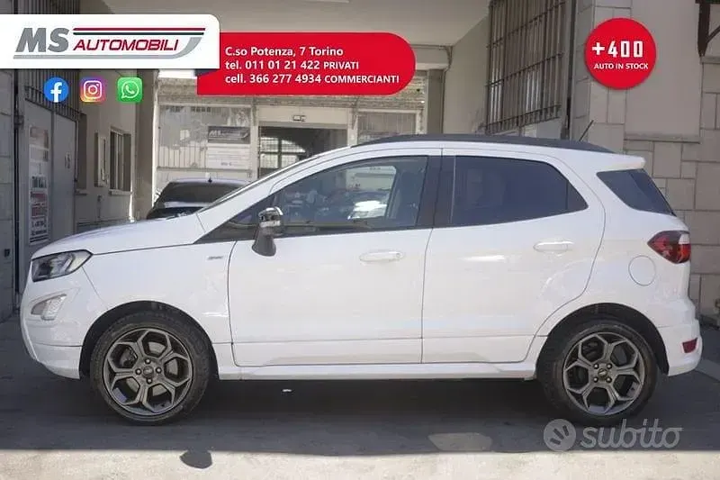 Usata Ford Ecosport ST-Line 125 CV (91 kW) 2022 Bianco SUV