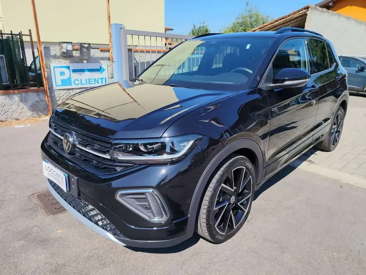Usata VW T-Cross R-line Plus 116 CV (85 kW) 2025 Nero SUV