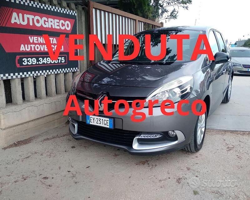 Usata Renault Scénic III LIMITED 110 CV (80 kW) 2015 Grigio Monovolume