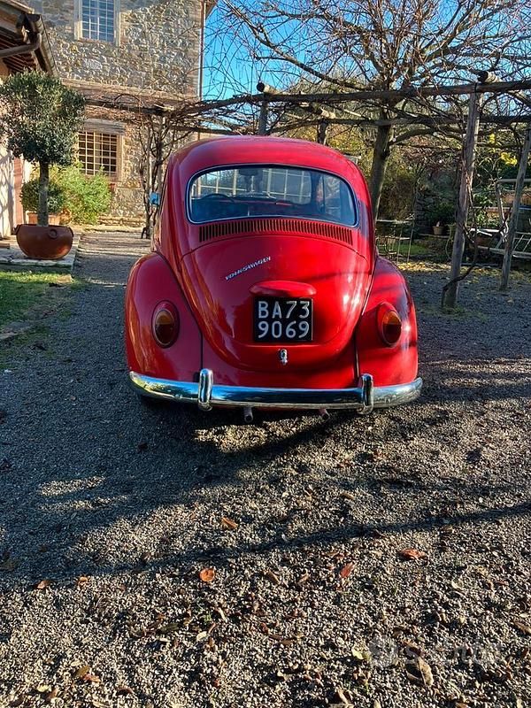 Usata VW Beetle 1950 Rosso Utilitaria