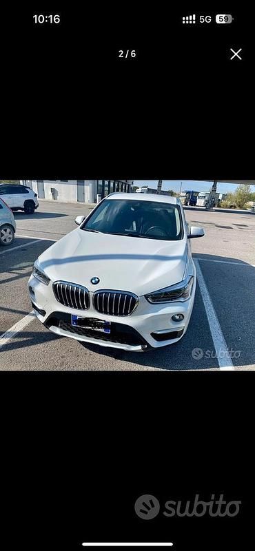 Usata BMW X1 xLine 150 CV (110 kW) 2018 Bianco SUV