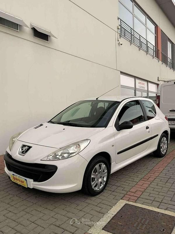 Usata Peugeot 206 68 CV (50 kW) 2012 Bianco Furgone