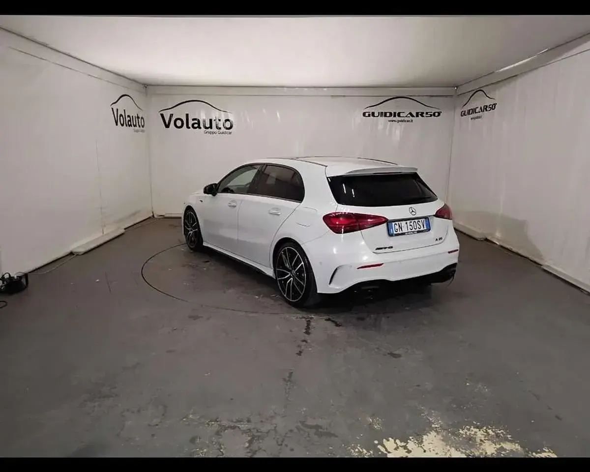 Usata Mercedes A35 AMG AMG Line Premium Plus 306 CV (225 kW) 2023 Digital white Berlina
