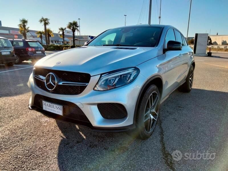 Usata Mercedes GLE350 Premium 258 CV (189 kW) 2016 Argento Coupé