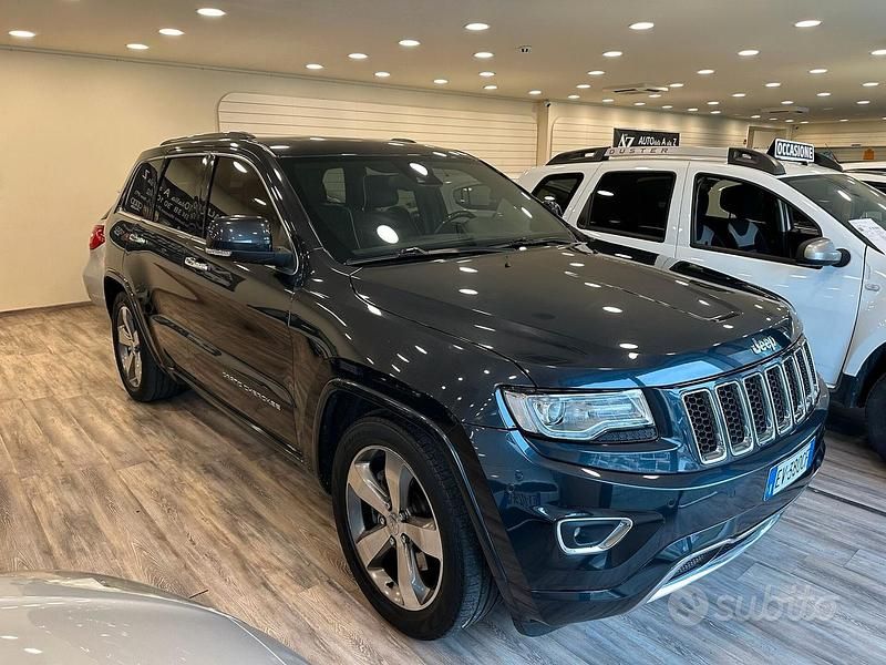 Usata Jeep Grand Cherokee Overland 250 CV (183 kW) 2014 Blu SUV