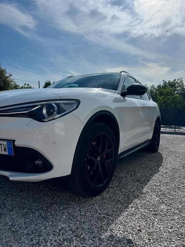 Usata Alfa Romeo Stelvio Tech Edition 210 CV (154 kW) 2019 Bianco SUV