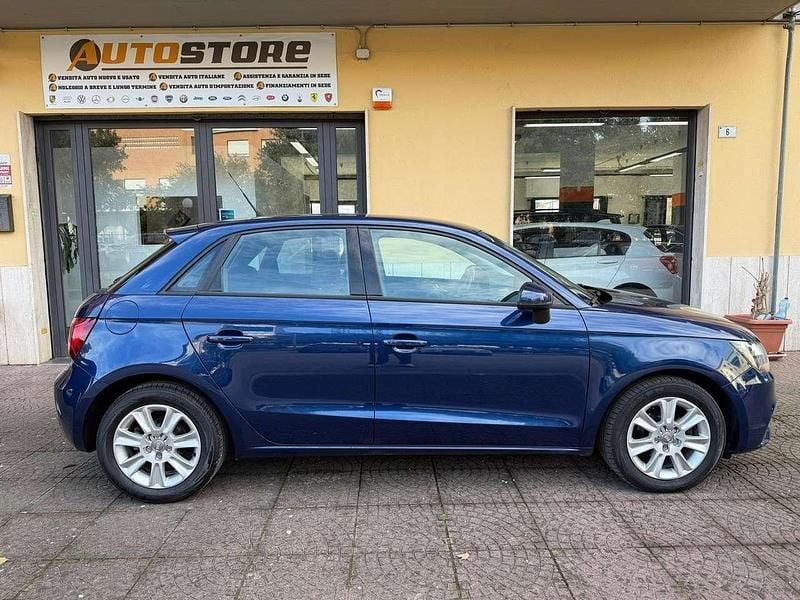 Usata Audi A1 Sportback Admired 90 CV (66 kW) 2014 Blu/azzurro Utilitaria