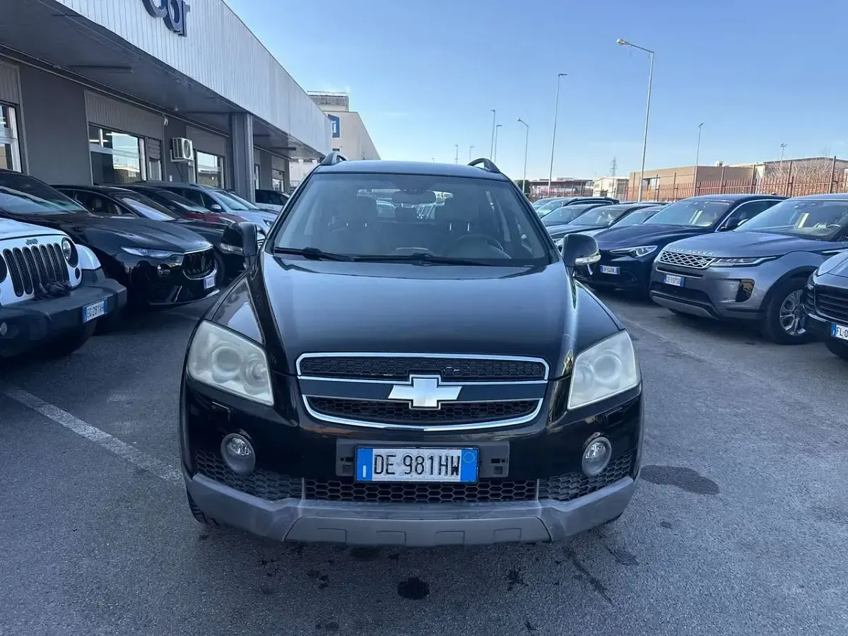 Usata Chevrolet Captiva LT 150 CV (110 kW) 2007 Nero SUV