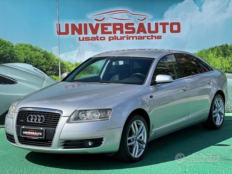 Grigio Usata 2004 Audi A6 Tre volumi | 5700 € (Molto cara) - Immagine 1/4