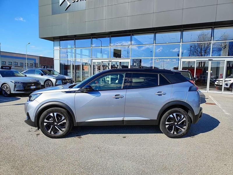 Usata Peugeot 2008 GT 131 CV (96 kW) 2021 Grigio artensetetto nero SUV