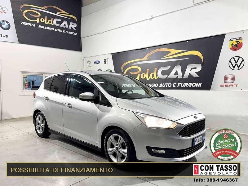 Usata Ford C-MAX Business Edition 120 CV (88 kW) 2016 Argento Monovolume