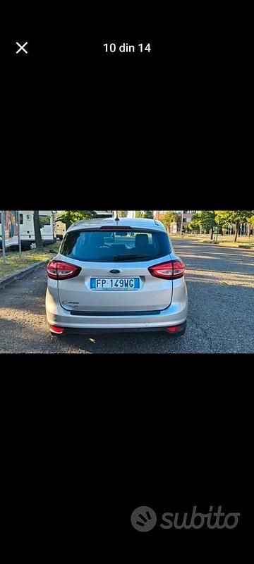 Usata Ford C-MAX 120 CV (88 kW) 2018 Grigio Monovolume