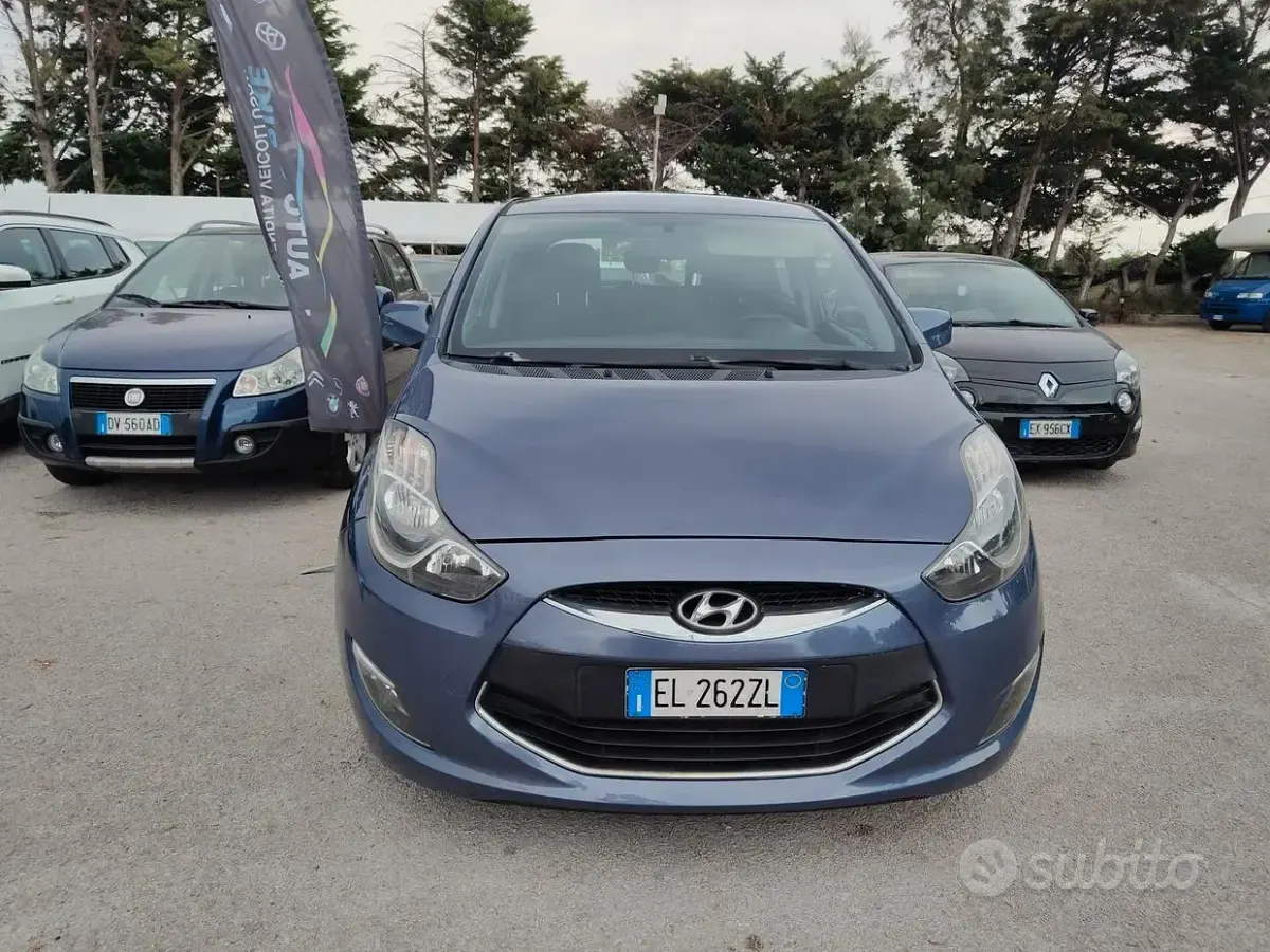 Usata Hyundai ix20 Style 90 CV (66 kW) 2012 Bluazzurro Utilitaria
