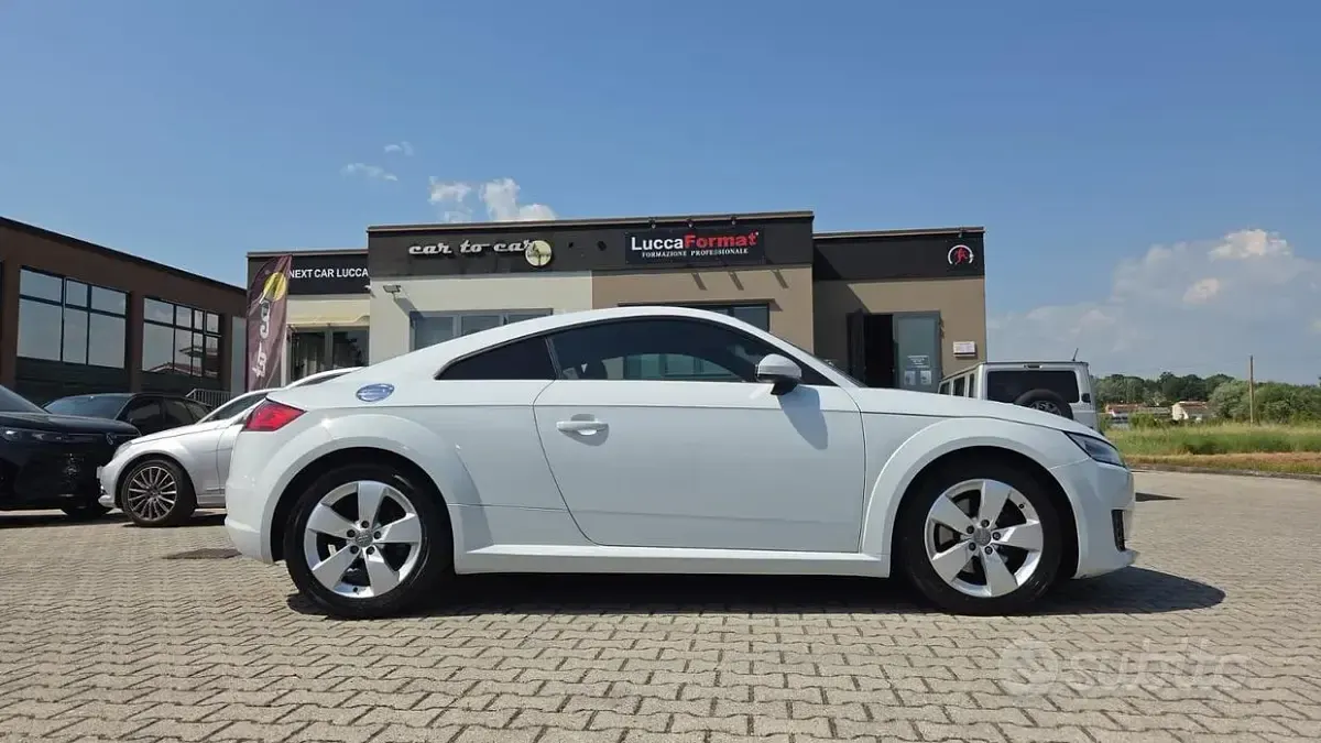 Usata Audi TT 184 CV (135 kW) 2017 Bianco Coupé