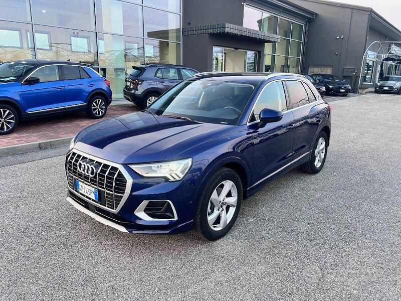 Usata Audi Q3 Advanced 150 CV (110 kW) 2023 Blu SUV