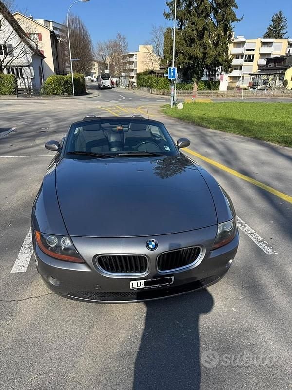 Usata BMW Z4 192 CV (141 kW) 2003 Grigio Cabrio