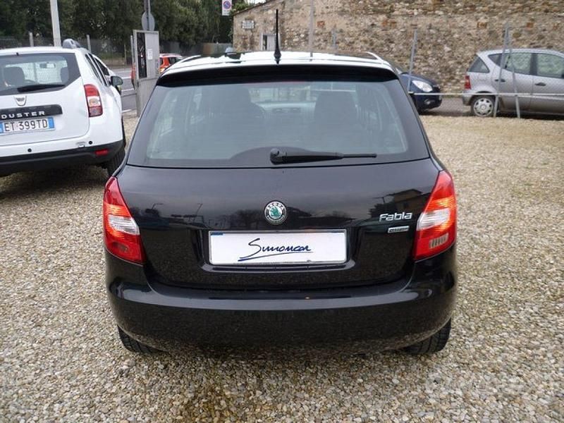 Usata Skoda Fabia Style 70 CV (51 kW) 2011 Nero Berlina