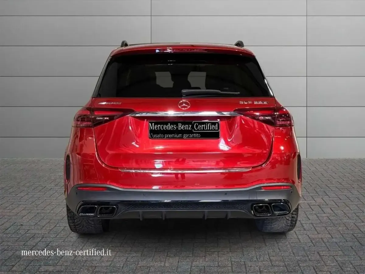 Usata Mercedes GLE63 AMG AMG Line Premium Plus 612 CV (450 kW) 2024 Rosso giacinto SUV