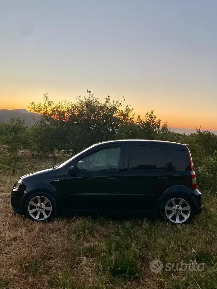 Usata Fiat Panda 101 CV (74 kW) 2007 Nero Utilitaria