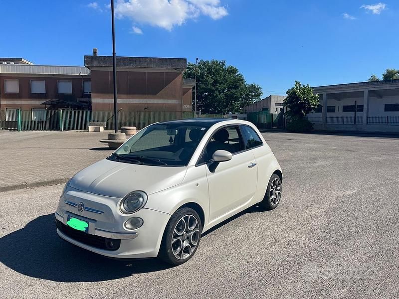 Usata Fiat 500 69 CV (50 kW) 2008 Bianco Berlina