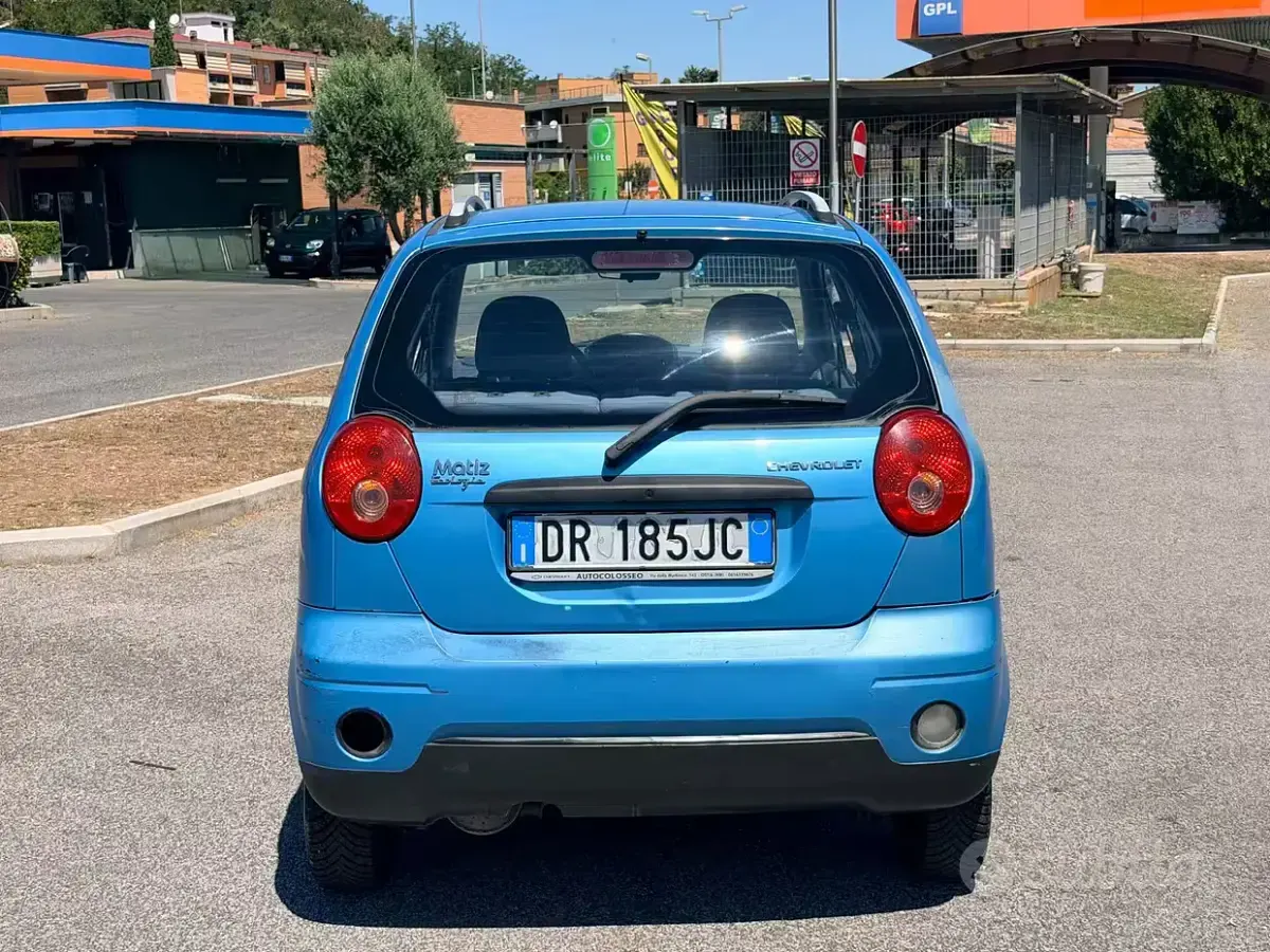 Usata Chevrolet Matiz SE 52 CV (38 kW) 2008 Blu Utilitaria