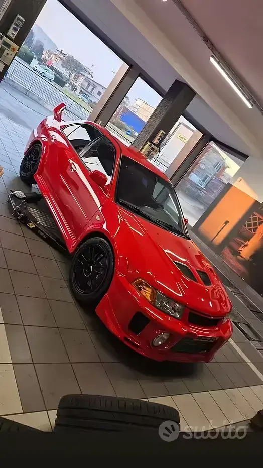 Usata Mitsubishi Lancer Evolution 365 CV (268 kW) 1998 Rosso Berlina