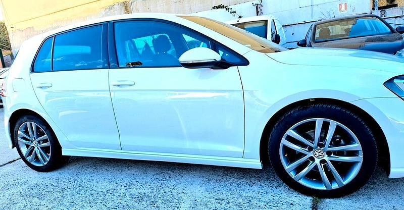 Usata VW Golf VII R-line 110 CV (80 kW) 2016 Bianco Berlina