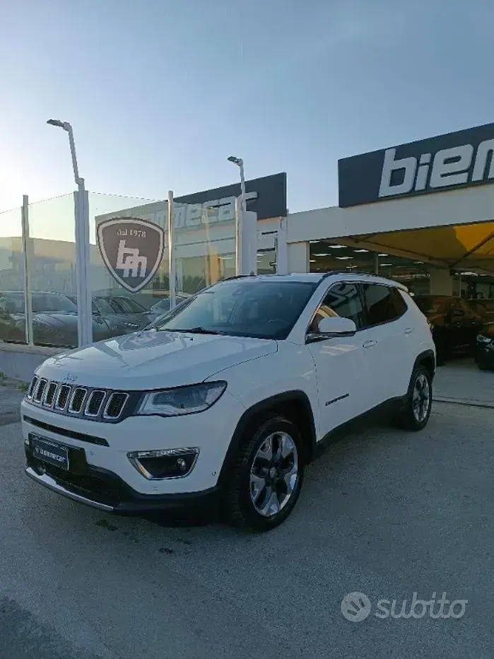 Usata Jeep Compass Limited 120 CV (88 kW) 2019 Bianco SUV
