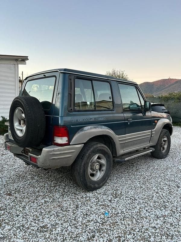 Usata Hyundai Galloper 100 CV (73 kW) 1998 Blu SUV