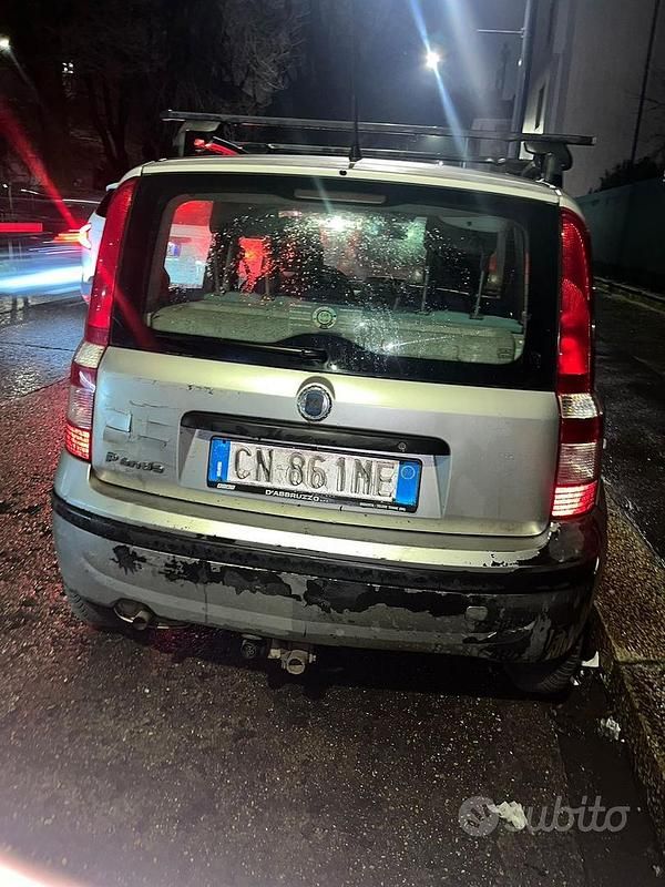 Usata Fiat Panda 2004 Grigio Utilitaria