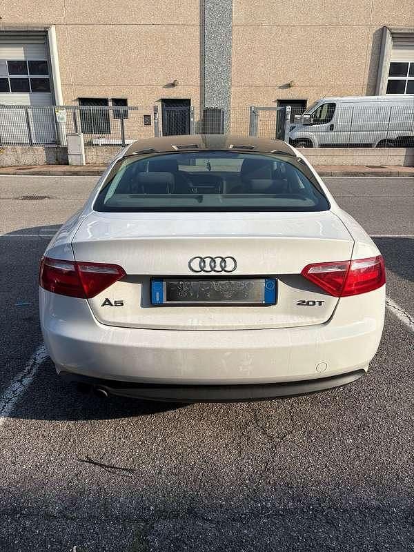 Usata Audi A5 179 CV (131 kW) 2009 Bianco Coupé