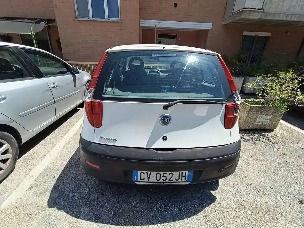 Usata Fiat Punto Active 60 CV (44 kW) 2005 Bianco Utilitaria