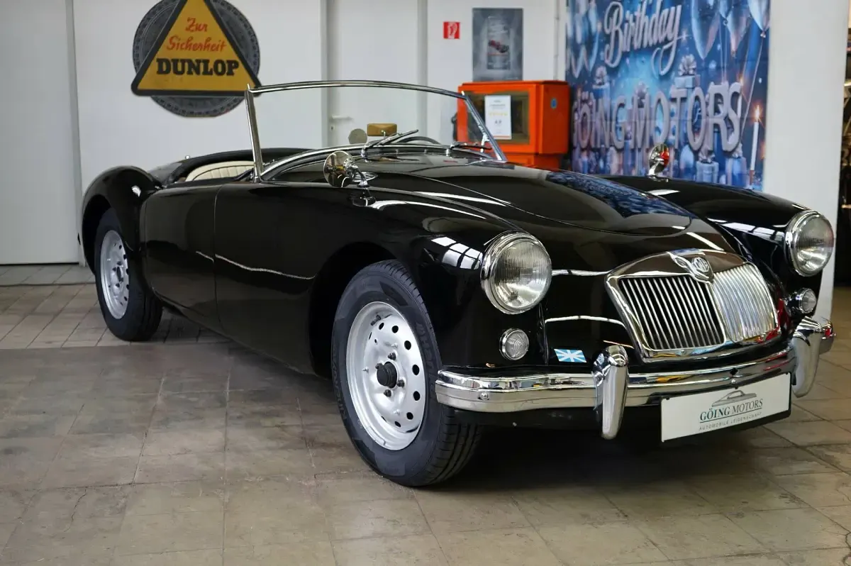 Usata MG MGA 72 CV (52 kW) 1959 Nero Cabrio