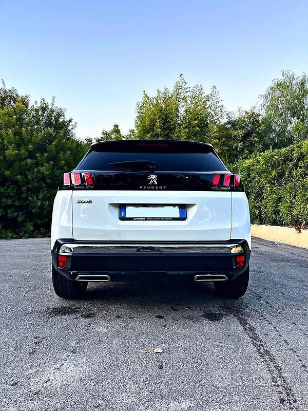Usata Peugeot 3008 Allure 131 CV (96 kW) 2020 Bianco Berlina