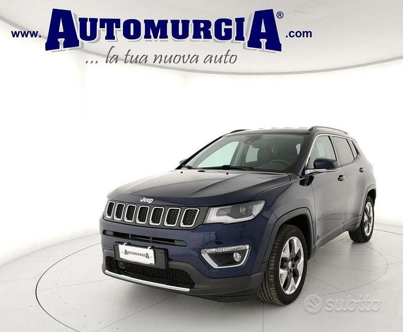 Usata Jeep Compass Limited 120 CV (88 kW) 2018 Blu SUV
