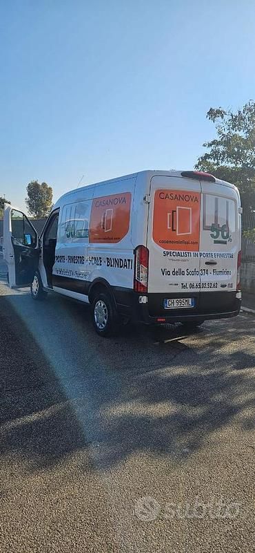 Usata Ford Transit 130 CV (95 kW) 2021 Bianco Berlina