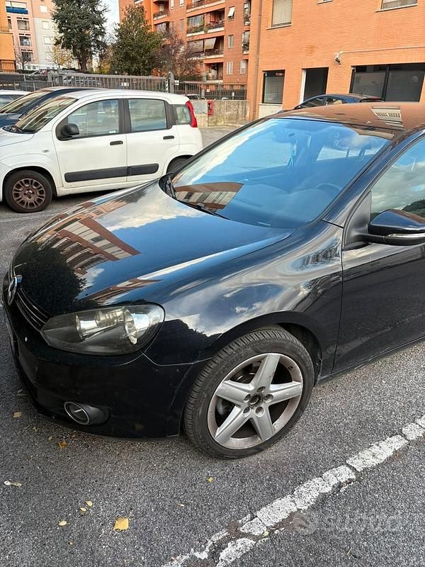 Usata VW Golf VI 122 CV (89 kW) 2011 Nero Utilitaria