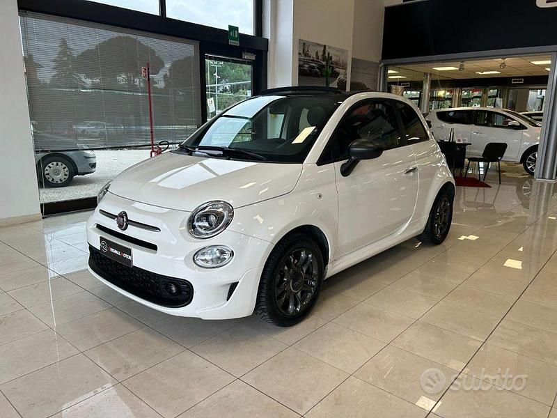 Usata Fiat 500C Connect 69 CV (50 kW) 2022 Bianco Cabrio