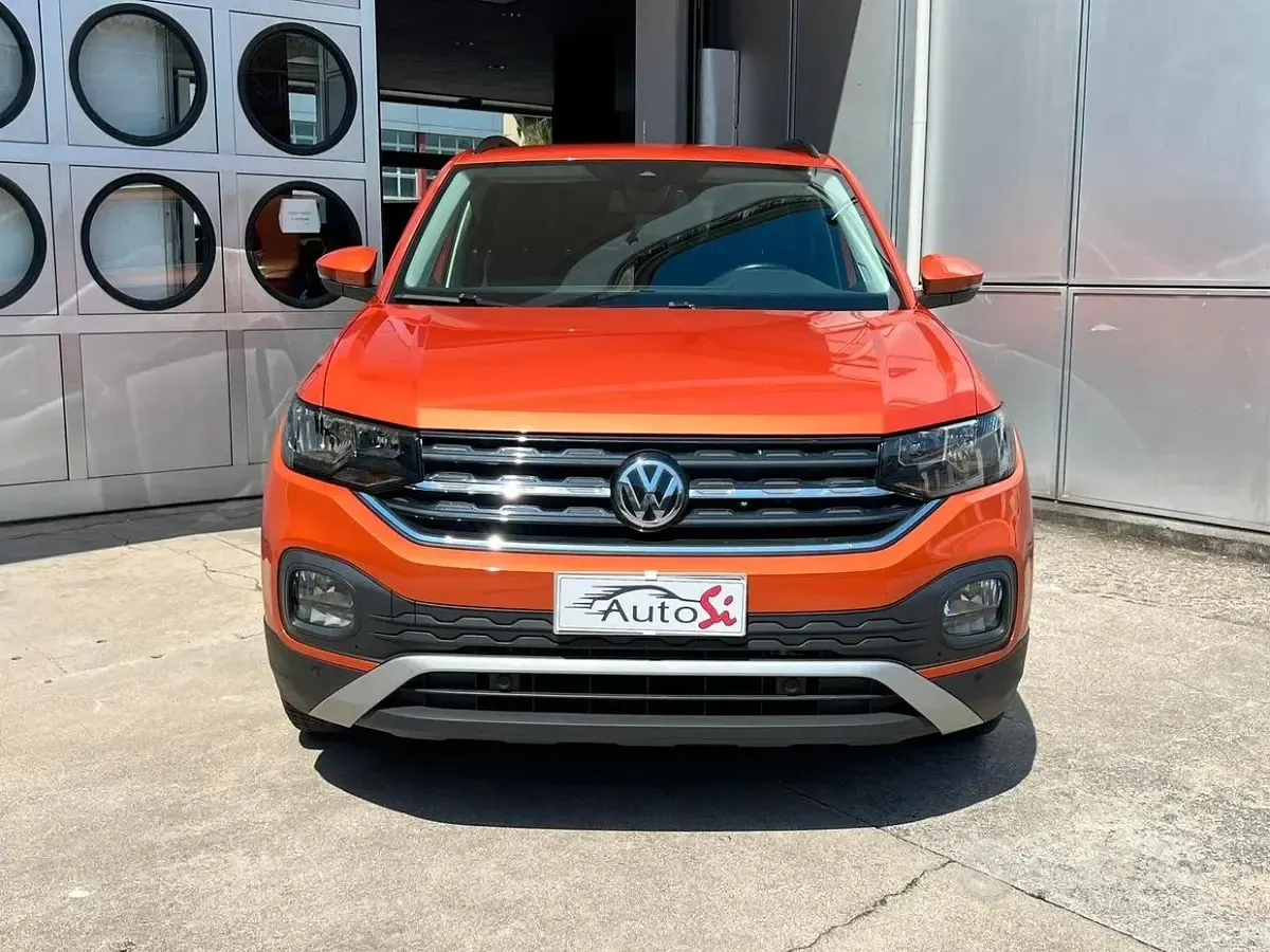 Usata VW T-Cross Style 95 CV (69 kW) 2019 Arancione SUV