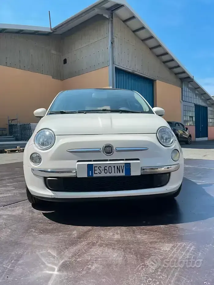 Usata Fiat 500 69 CV (50 kW) 2013 Bianco Berlina