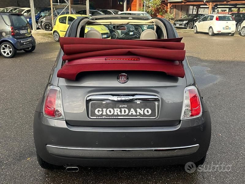 Usata Fiat 500 Rock 95 CV (69 kW) 2010 Grigio Cabrio