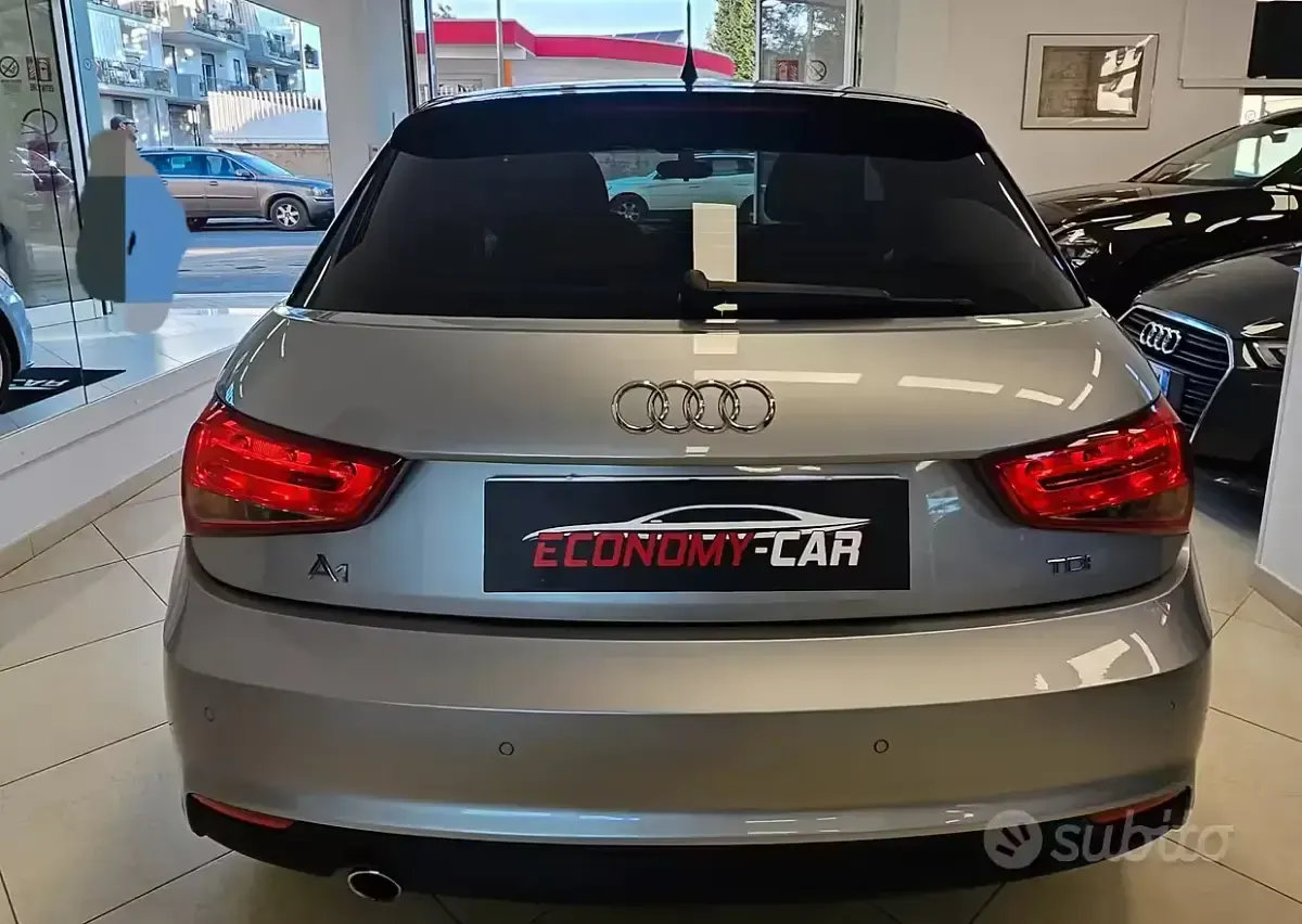 Usata Audi A1 Design 90 CV (66 kW) 2017 Grigio Utilitaria
