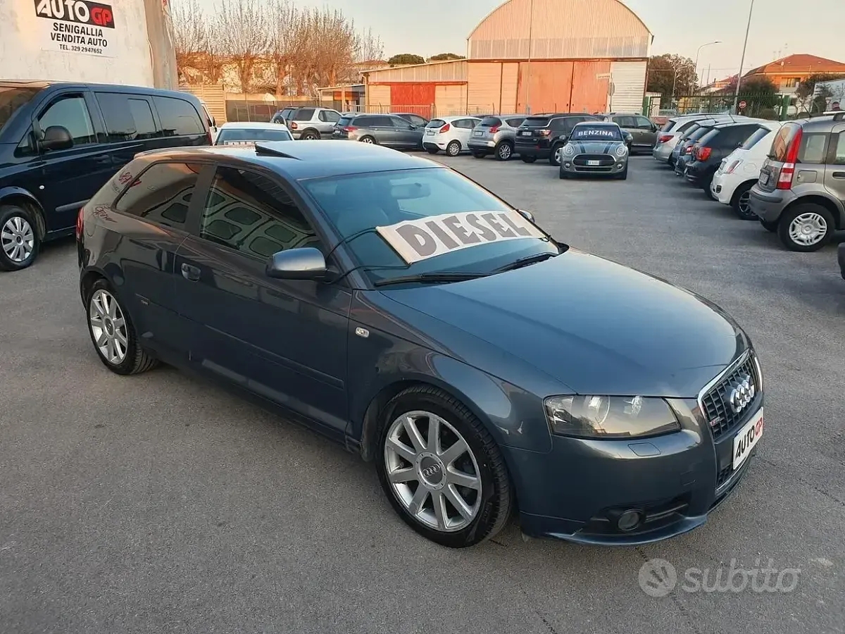 Gebraucht Audi A3 S-Line 140 PS (102 kW) 2008 Grau Kleinwagen