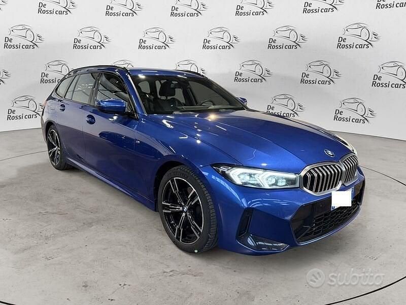 Usata BMW 320e M Sport 190 CV (139 kW) 2023 Blu Station wagon
