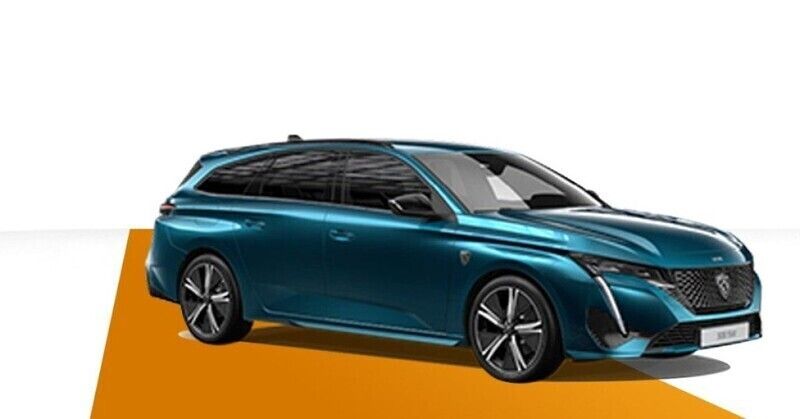 Usata Peugeot e-308 Allure 61 kW (84 CV) 2023 Verde olivine Utilitaria