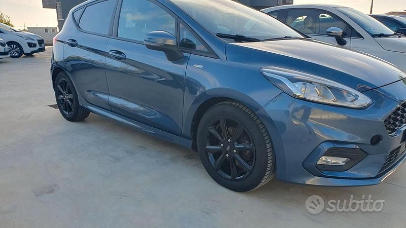 Usata Ford Fiesta ST-Line 2019 Blu Utilitaria