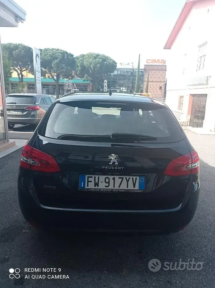 Usata Peugeot 308 Business-Line 177 CV (130 kW) 2019 Nero Station wagon