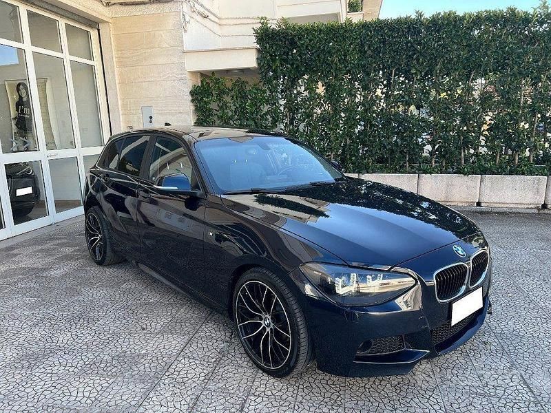 Usata BMW 118 M Sport 150 CV (110 kW) 2013 Blu Utilitaria