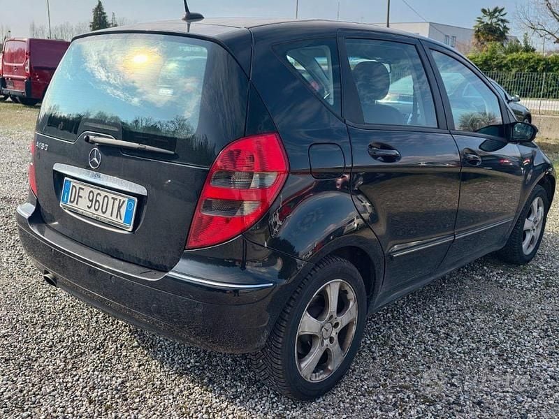 Usata Mercedes A150 Avantgarde 95 CV (69 kW) 2007 Nero Berlina
