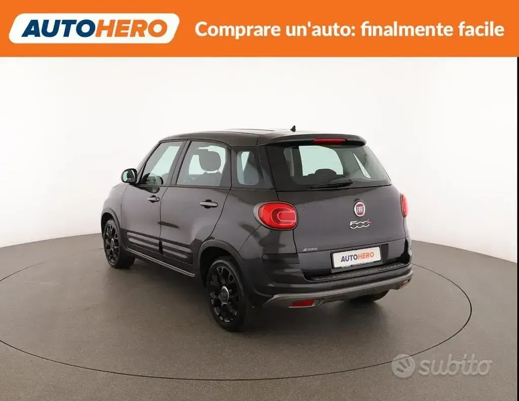 Usata Fiat 500L Cross 95 CV (69 kW) 2018 Nero Monovolume